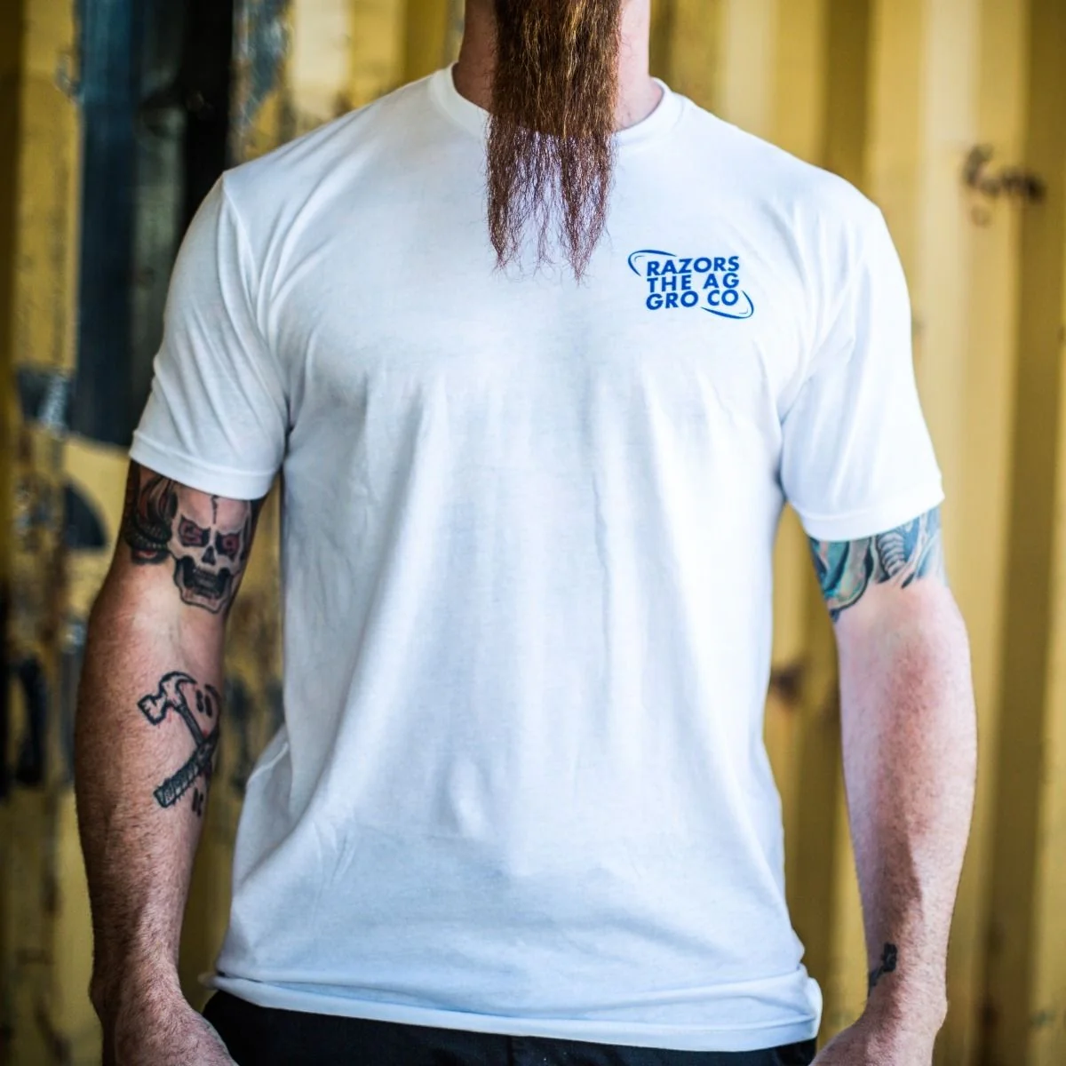 Aggro Co white/Mint Shirt - Image 2