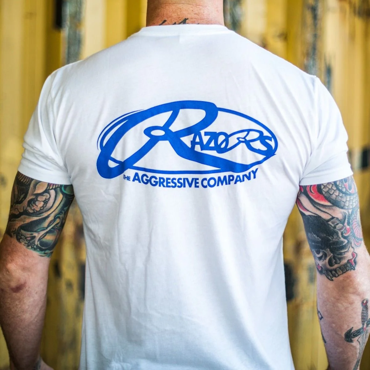 Aggro Co white/Mint Shirt - Image 3