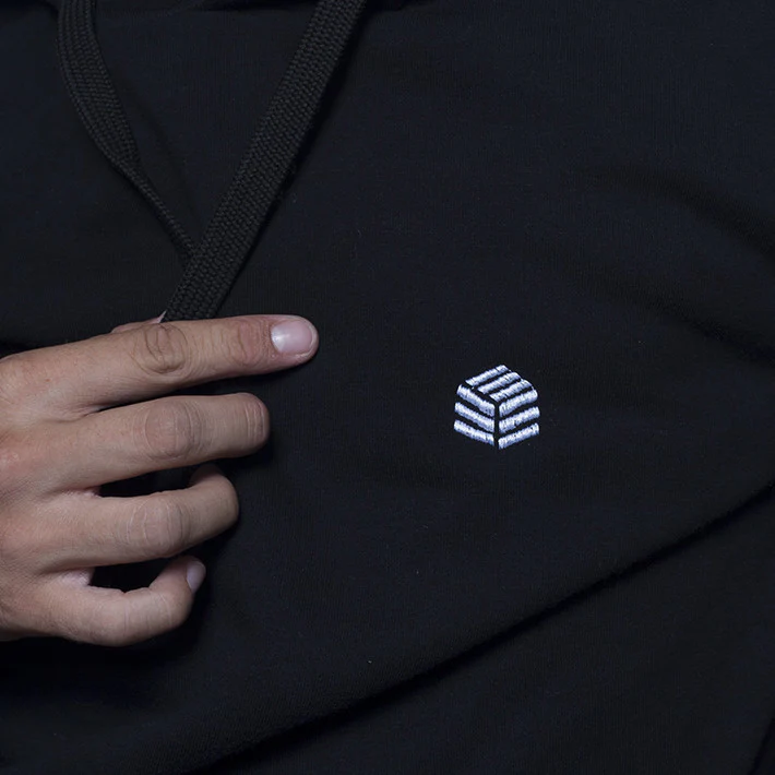 Black TRi8 hoody - Image 4