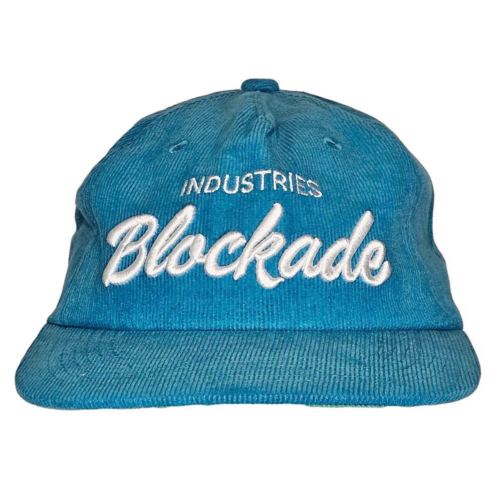 Cord Hat blue