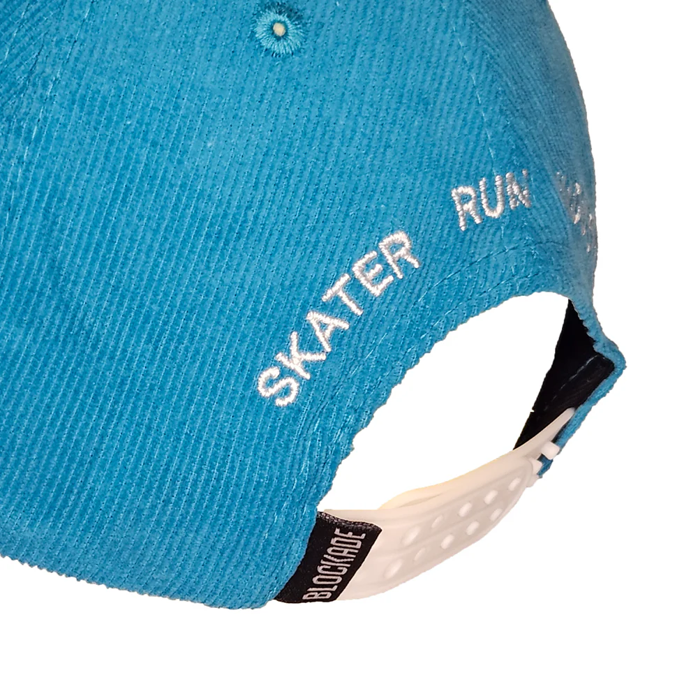 Cord Hat blue - Image 3