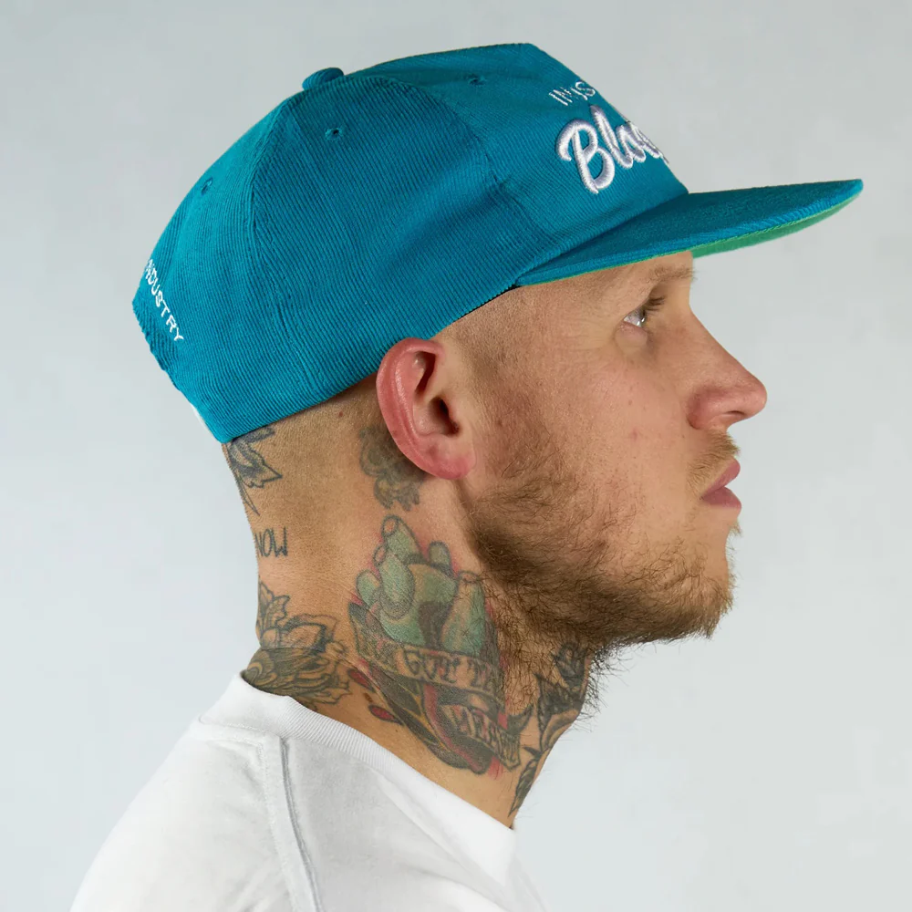 Cord Hat blue - Image 5