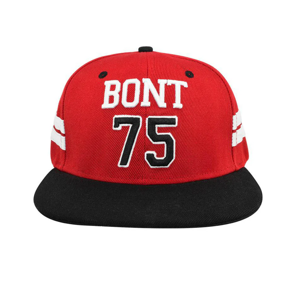75 Snapback Hat red - Image 2