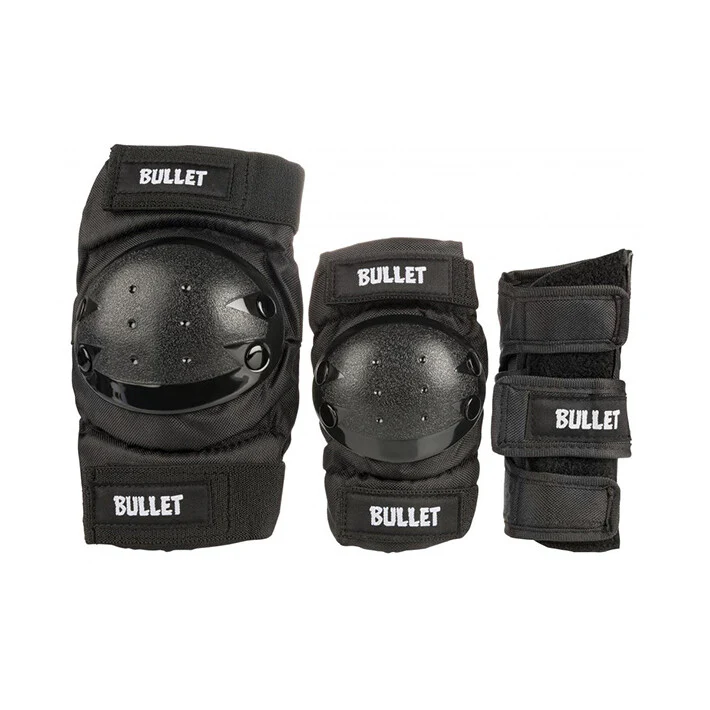 Triple pad set black