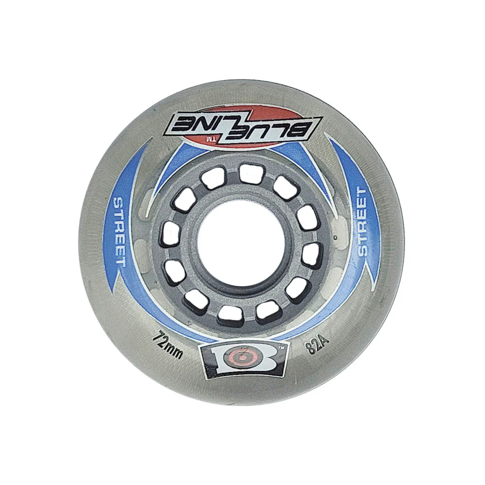 Blueline Street clear 76mm/82A pcs