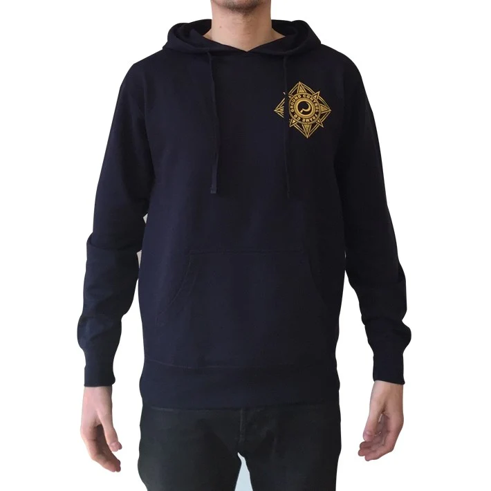 Crest hoodie navy - Image 2