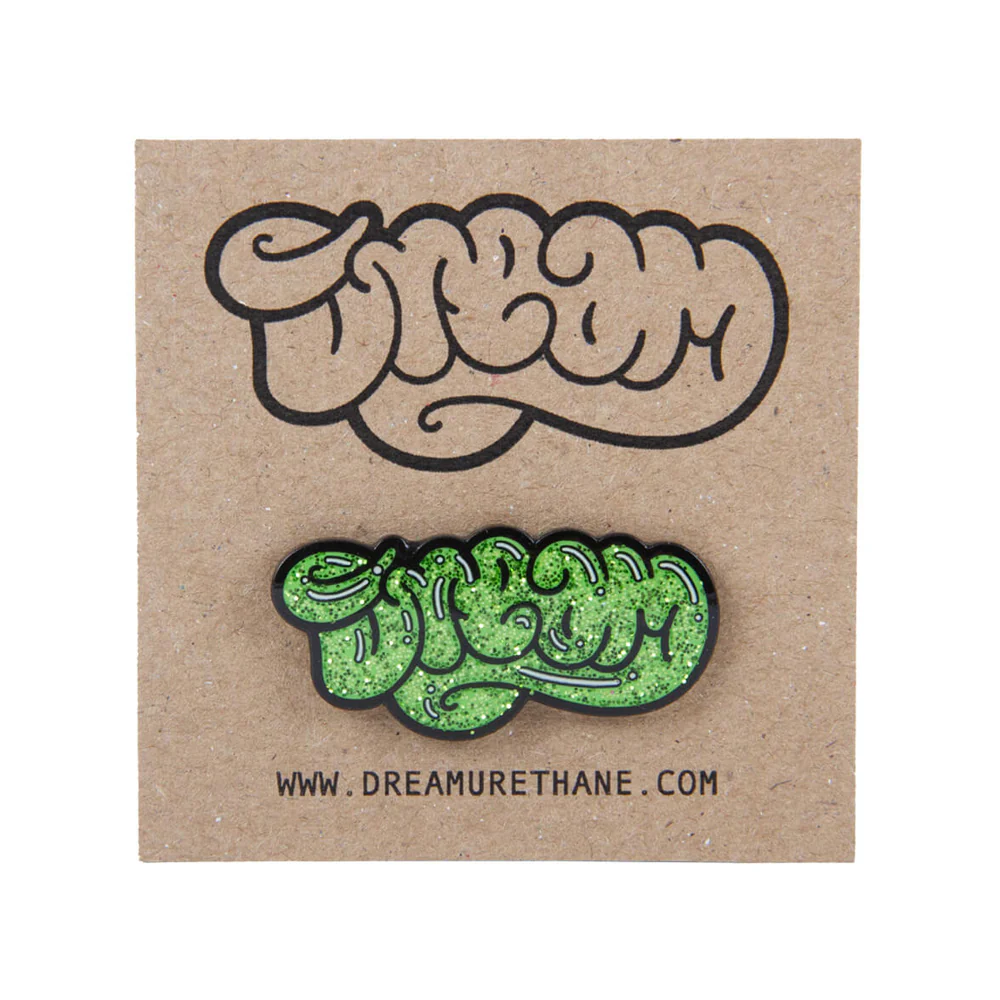Enamel Pin Glitter Green - Image 3