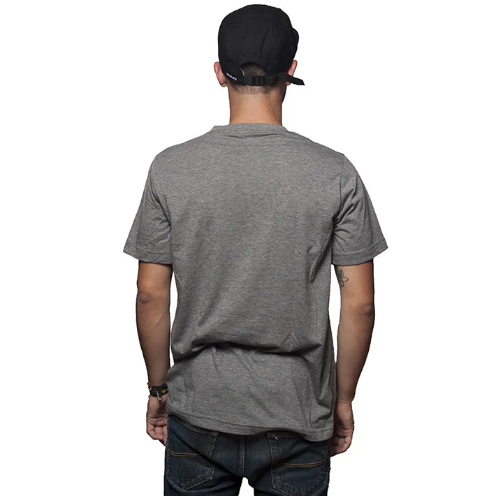 Fish Brain V-neck grey - Image 2