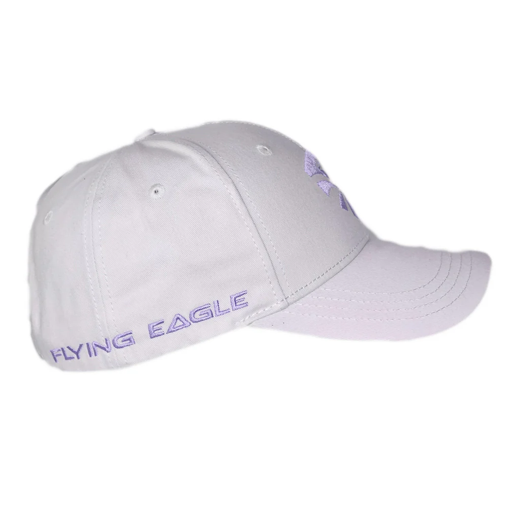 Baseball Cap White/Purple - Image 3