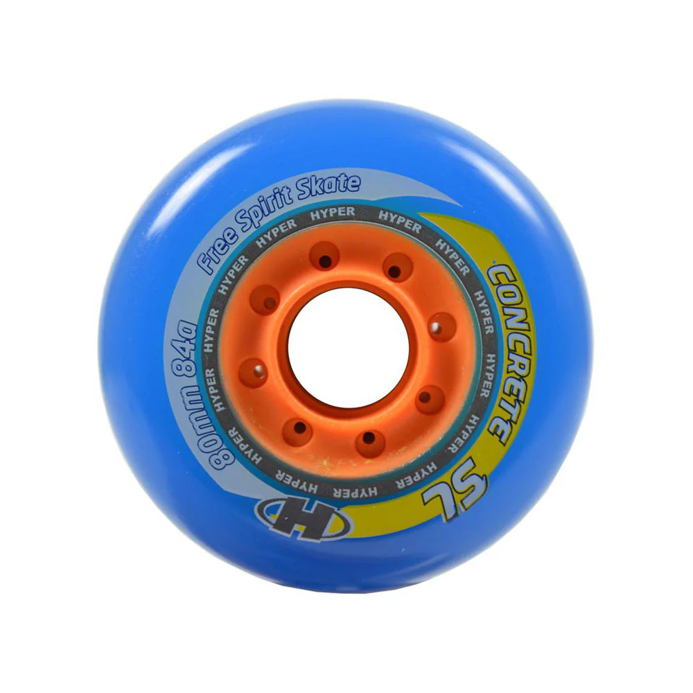 Concrete sl trans blue 80mm 4-pack
