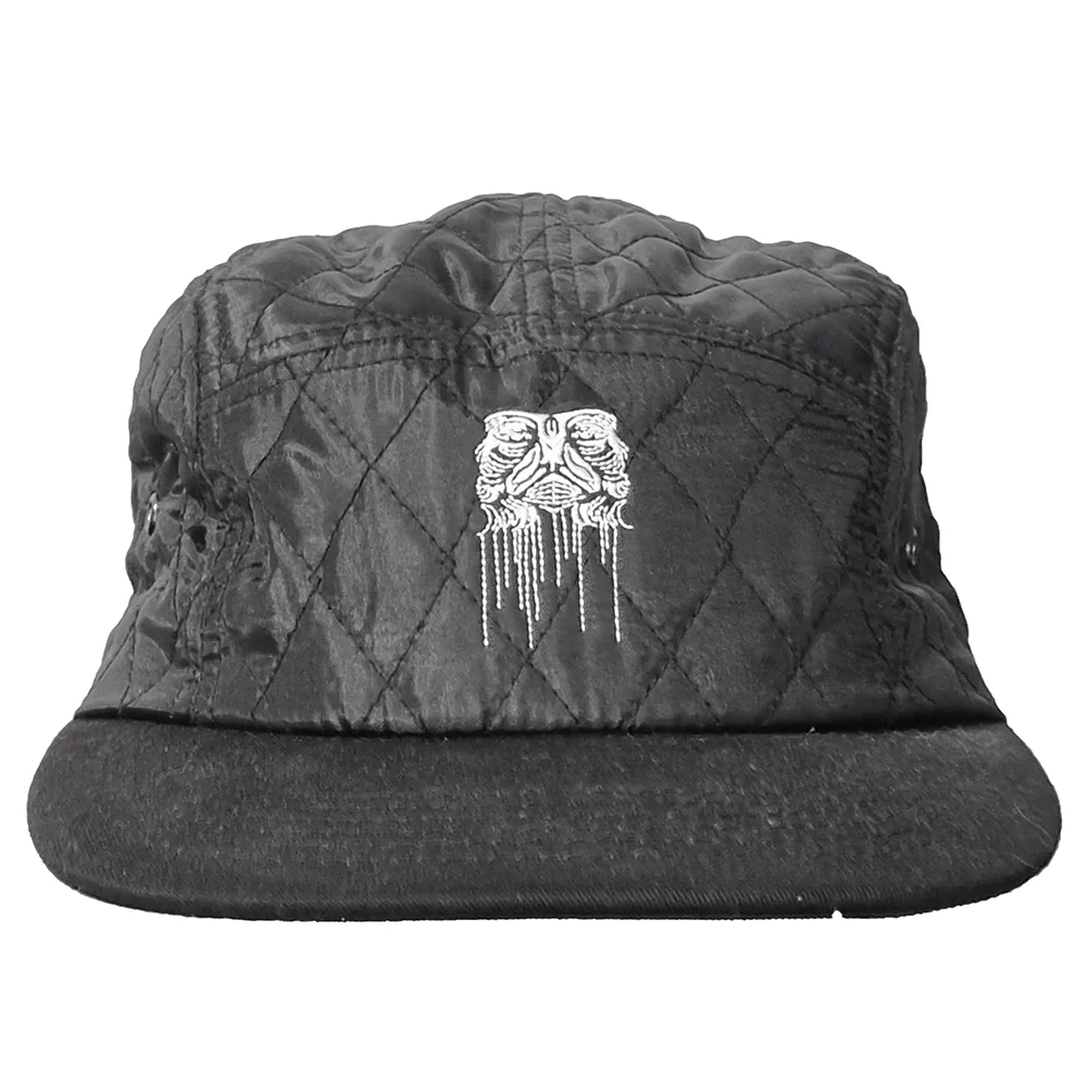 5 panel cap black
