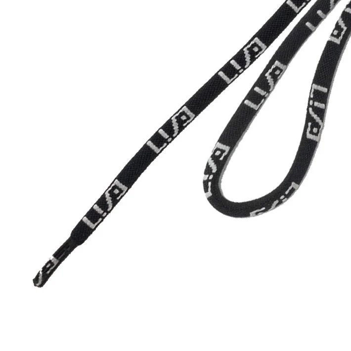 Laces 180mm black/white