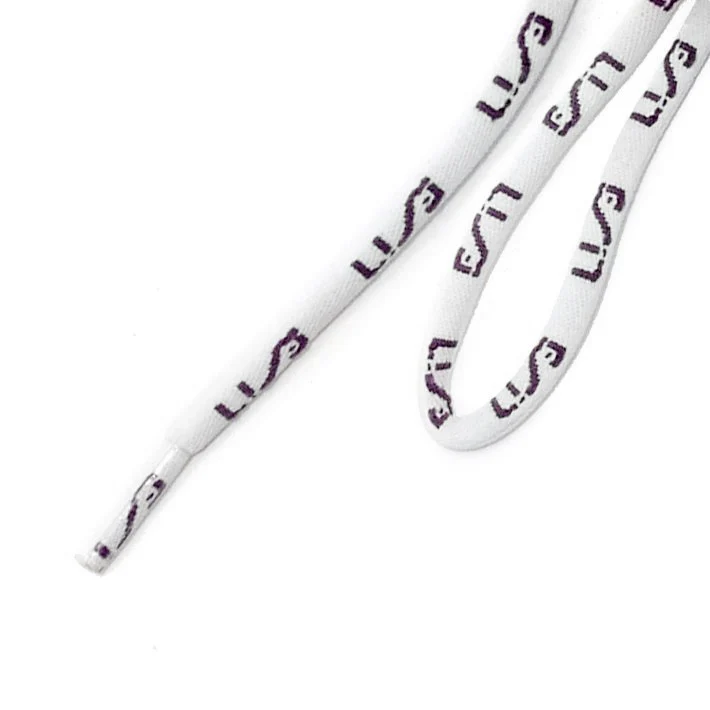 Laces white/black