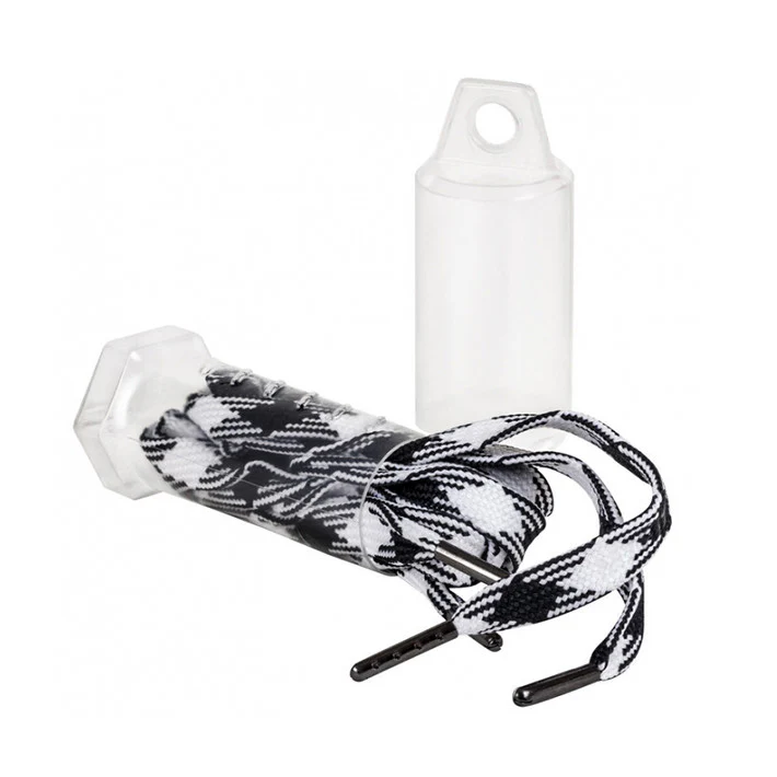 Laces white/black checkers