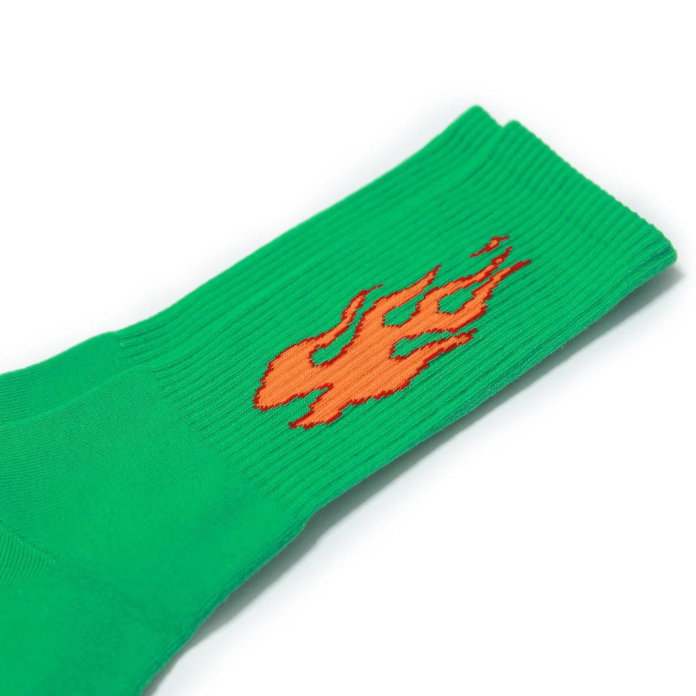 Fire Socks Green - Image 2