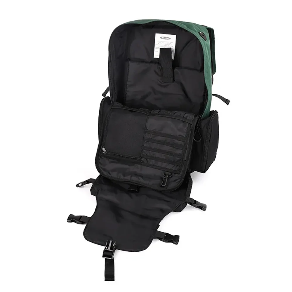 Skate backpack Black/Green - Image 4