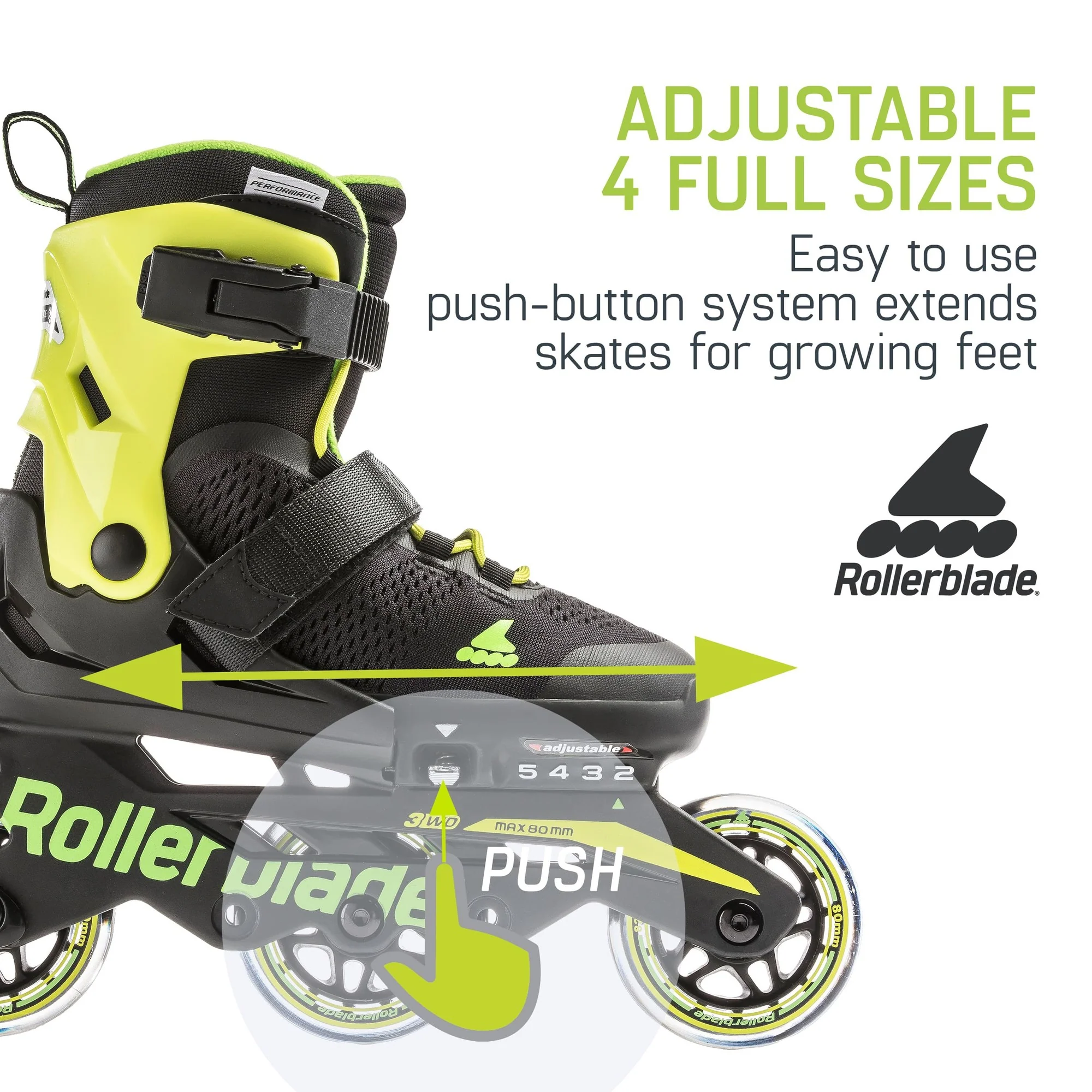Microblade 3WD black / lime - Image 6