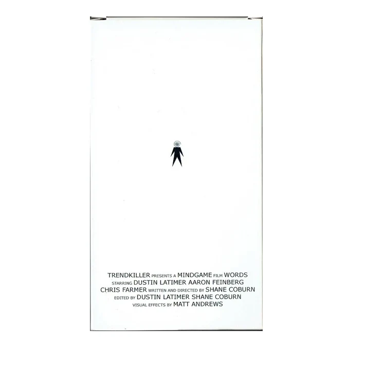 Mindgame WORDS VHS - Image 2