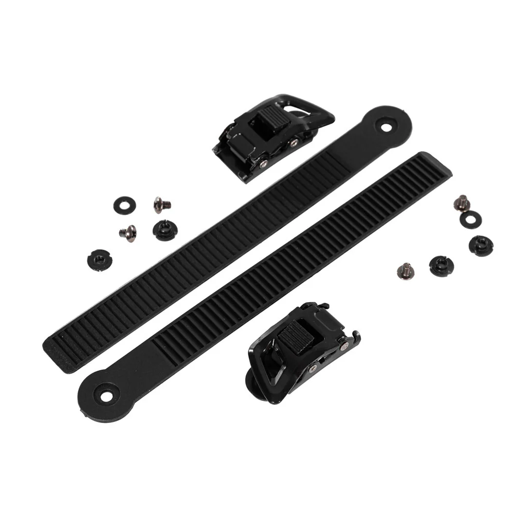 Ankle buckle SBM2 22cm Shadow black pair - Image 2