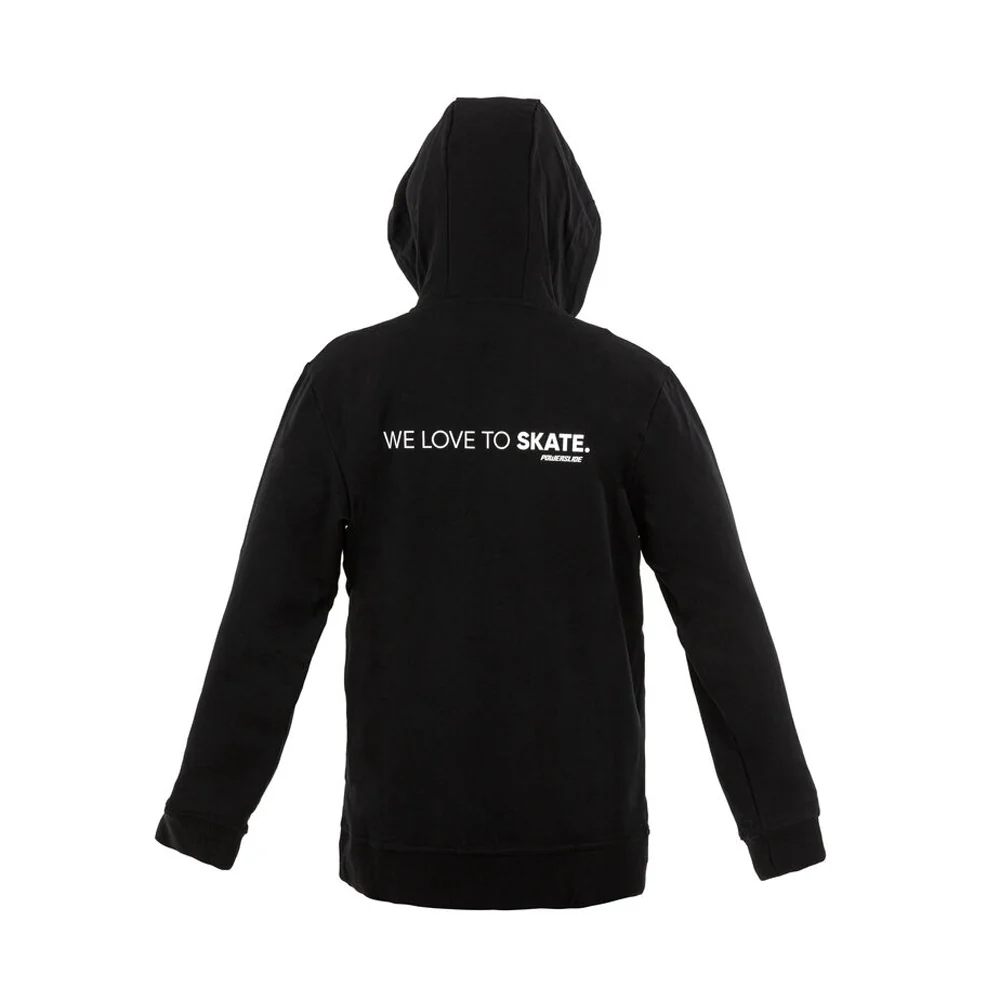 We Love To Skate Zip Hoodie black - Image 3