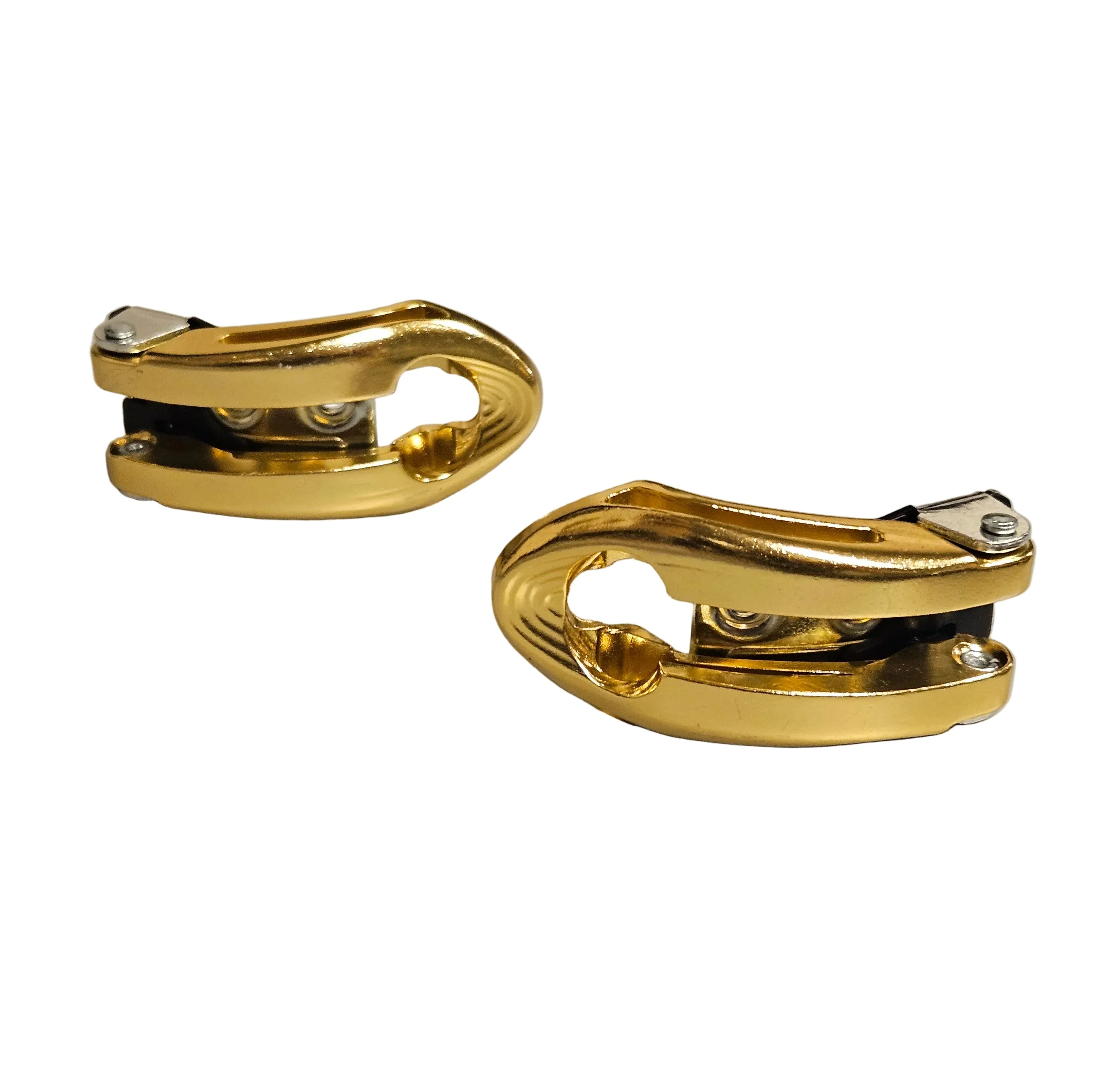 Memory Buckle gold pair