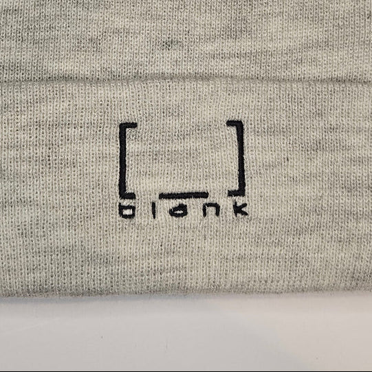 Blank Beanie grey - Image 2