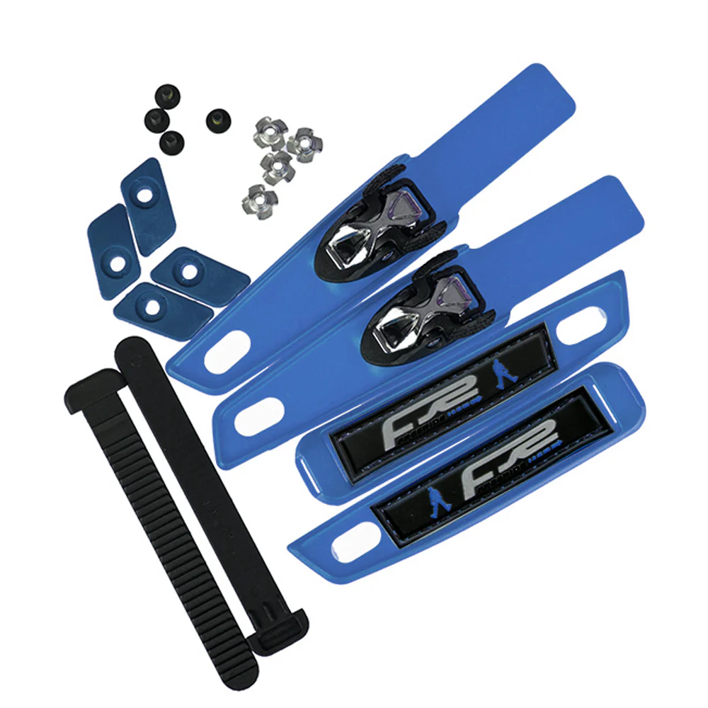 Ankle buckle SBM2 Double Strap set blue
