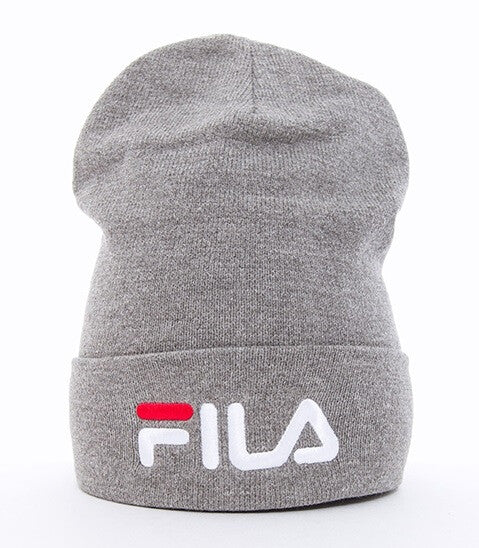 Slouchy linear logo beanie grey - Image 2