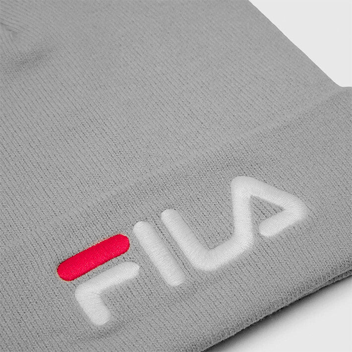 Slouchy linear logo beanie grey - Image 3