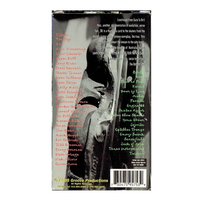 The Bottom Line VHS - Image 2