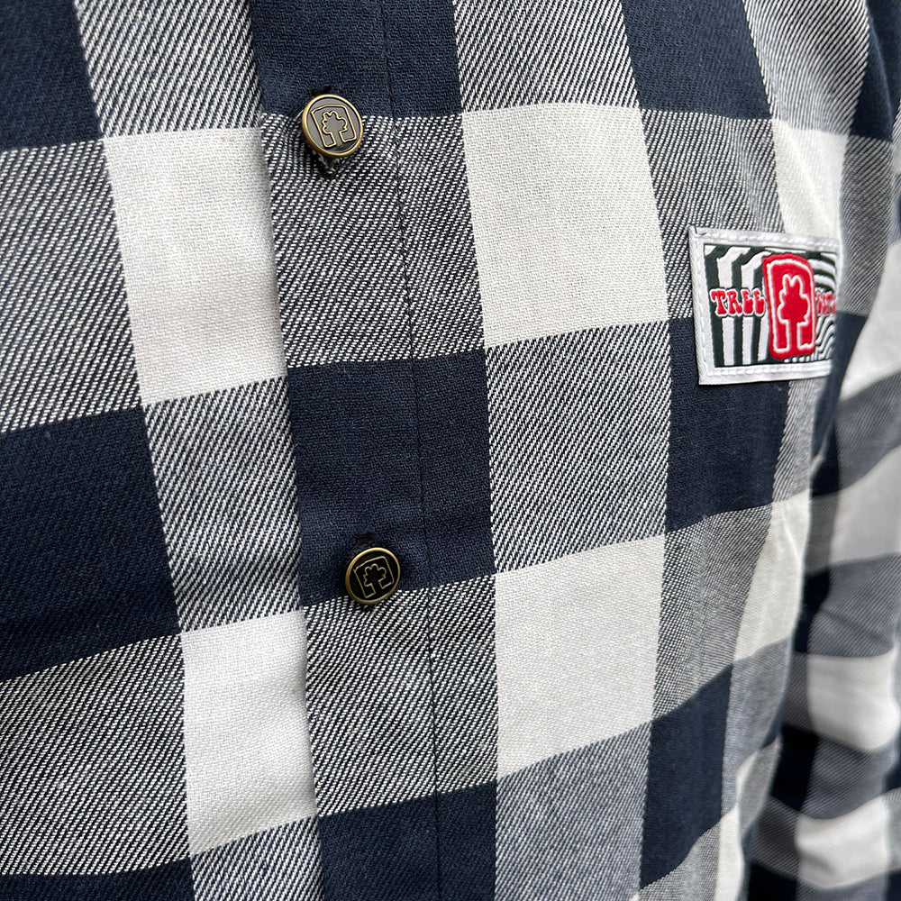 Flannel navy - Image 2