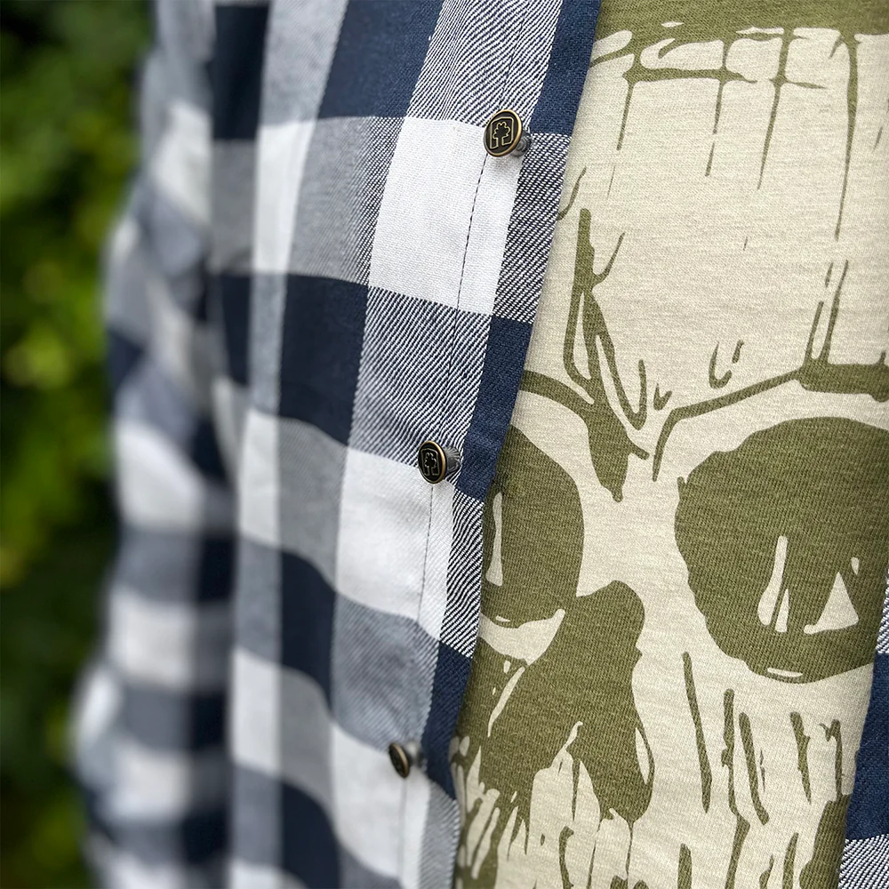 Flannel navy - Image 4