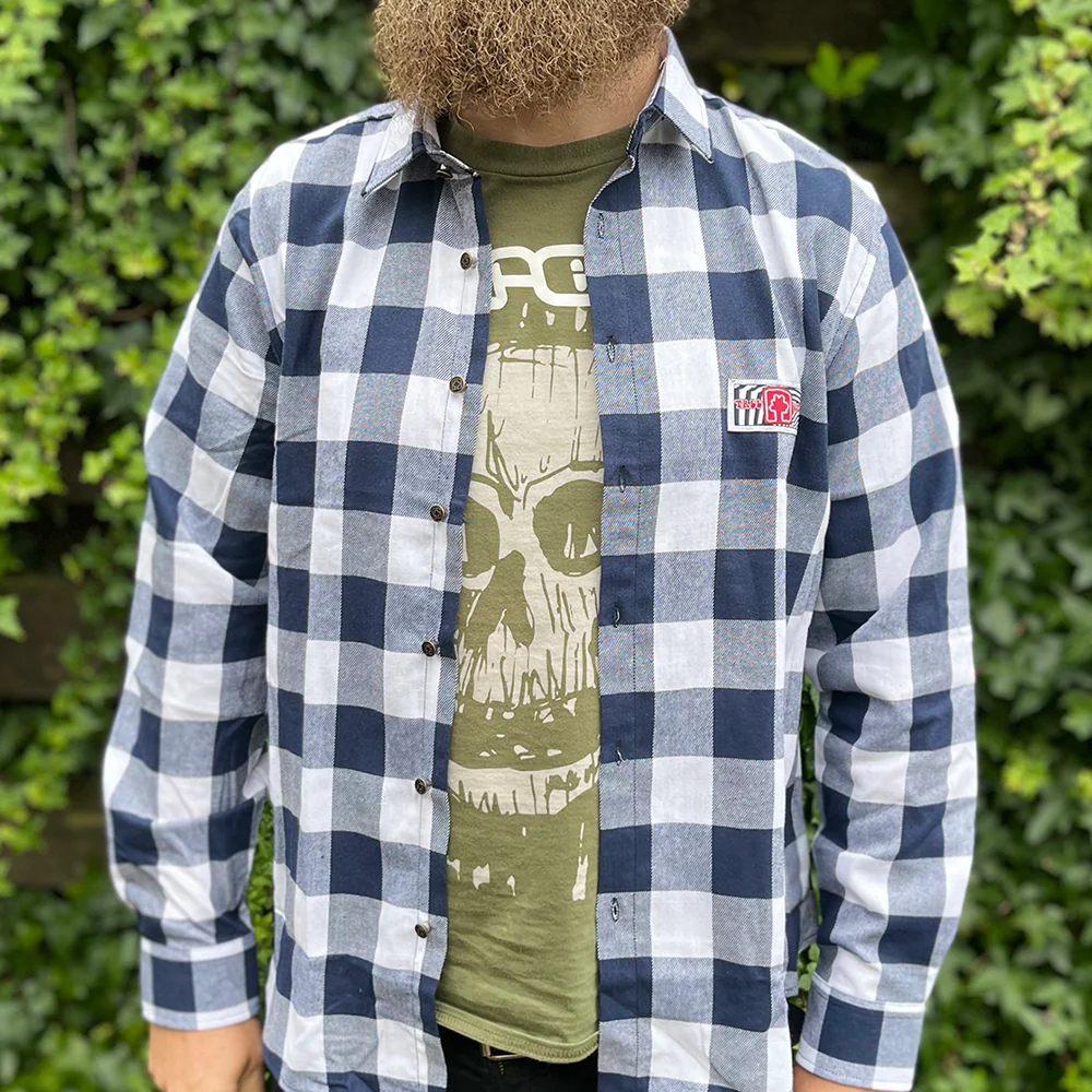 Flannel navy - Image 6