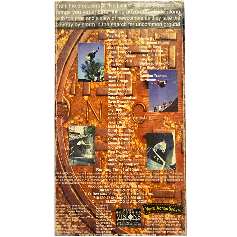 Uncommon Ground VHS - Image 2