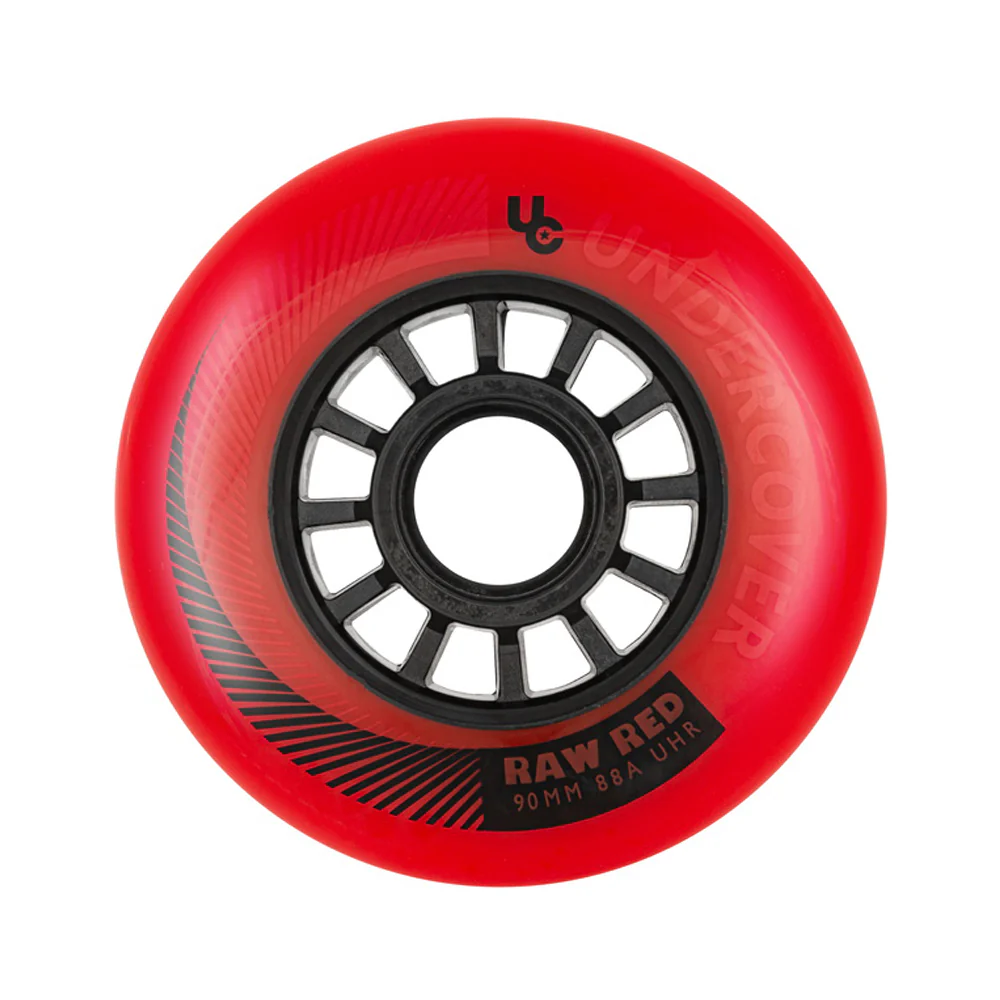 Raw red 90mm/85a 4-pack